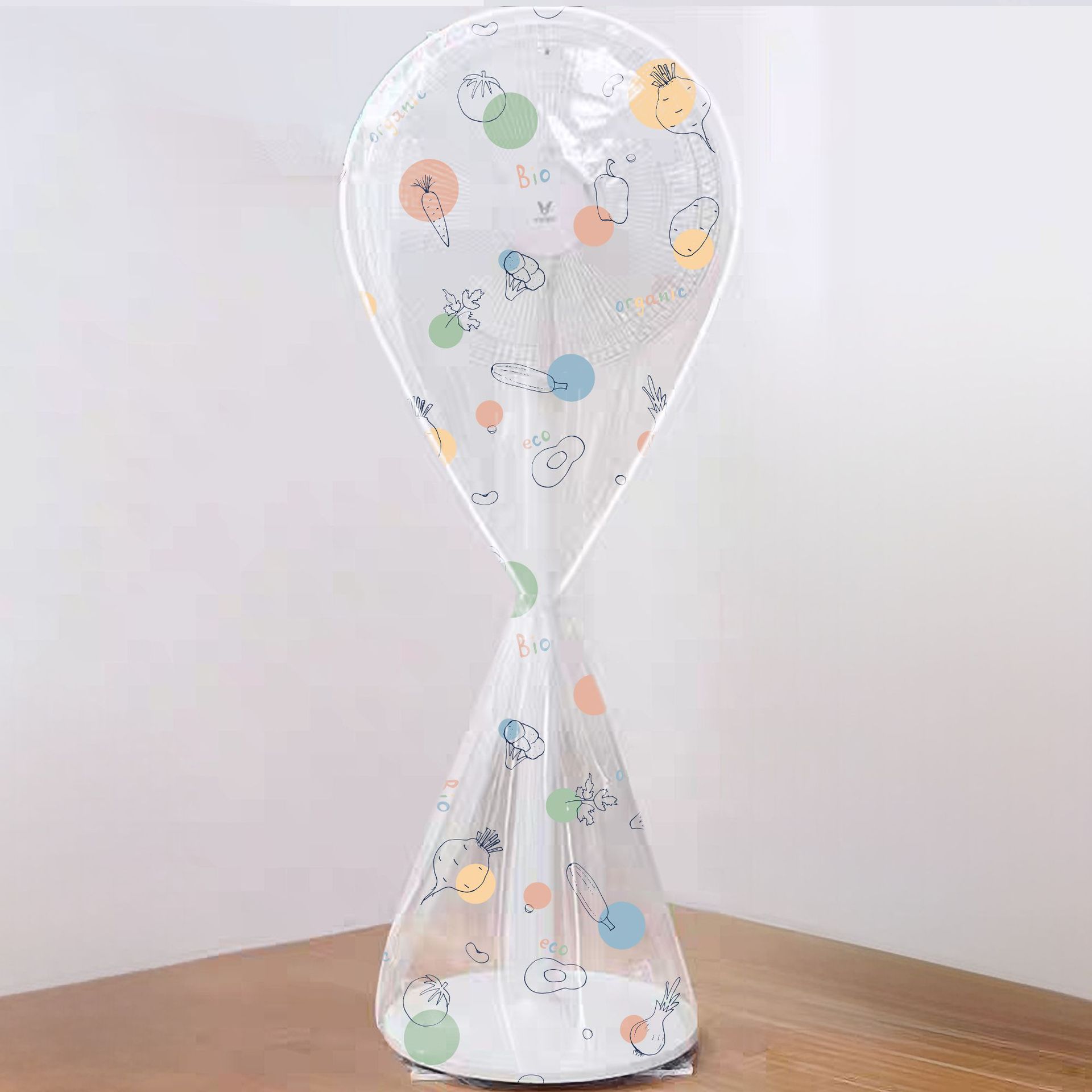 Floor Fan Dust Cover Universal Protection Electric Fan Floor Fan Household Electric Fan Full-Cover Floor-Standing Cover