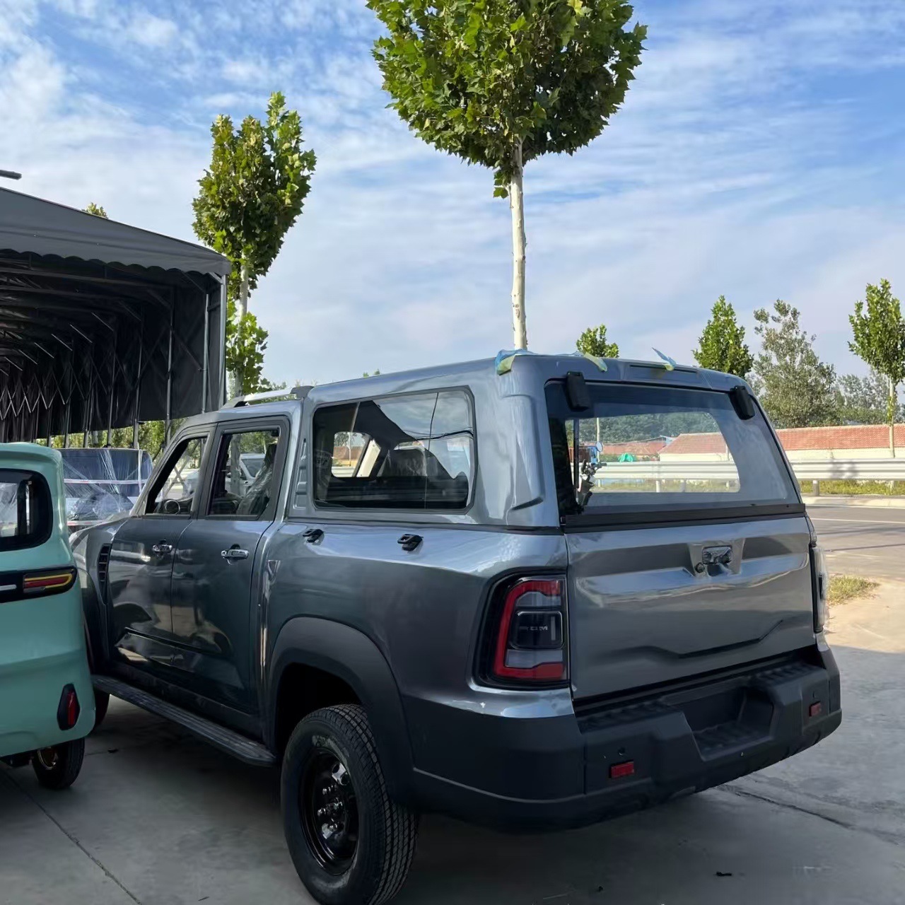 New Energy Low-Speed Mobility Dual-Use Lithium Battery Electric Vehicle, No License Required, Insurance Available, Heating and Cooling Air-Conditioned Pickup Truck