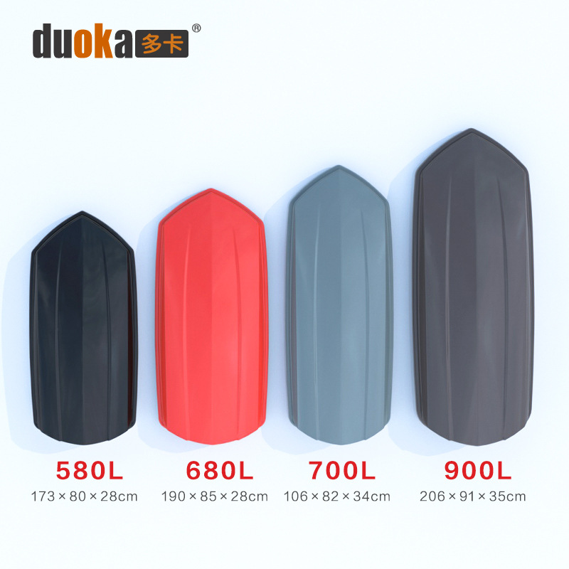 [680L roof box] factory direct car roof luggage car car roof box universal ultra-thin storage