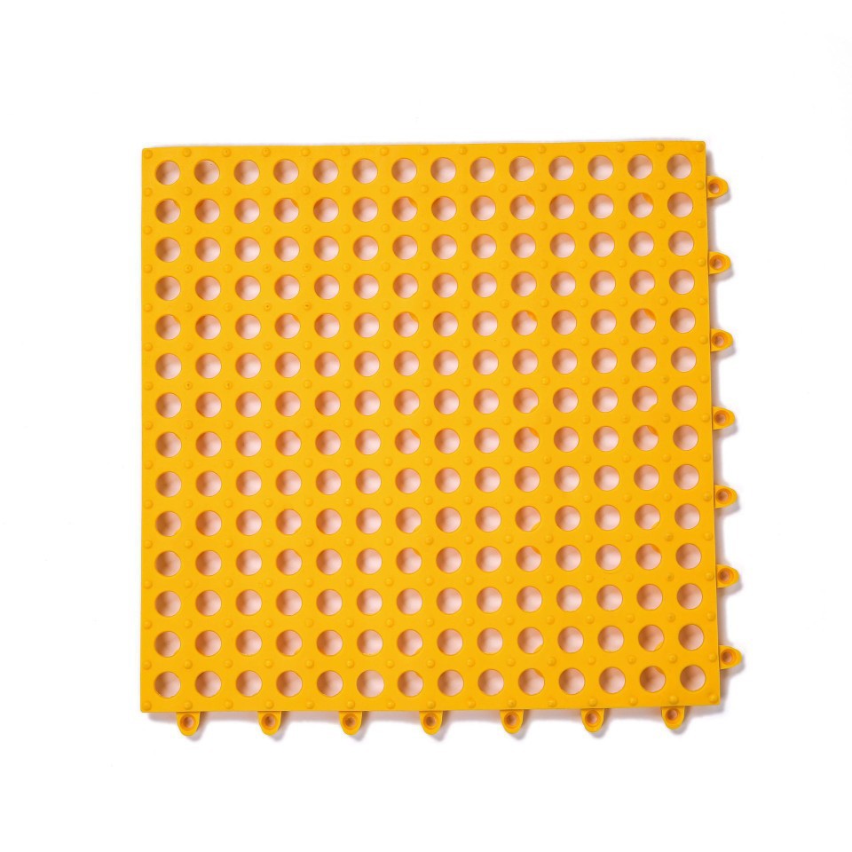 Multifunctional Household Splicable Bathroom Non-Slip Mat Drain Floor Mat Kitchen Swimming Pool Outdoor Water-Proof Round Hole Mat