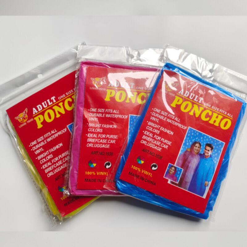 Disposable raincoat thickened pullover factory direct student scenic drifting outdoor portable poncho transparent wholesale