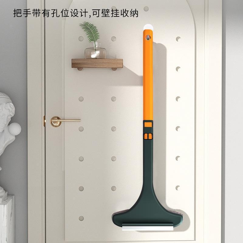 Pp Soft Bristle Screen Window Glass Cleaning Tool Multi-Functional Wet and Dry Glass Cleaning Household Cleaning Double-Sided Wiper