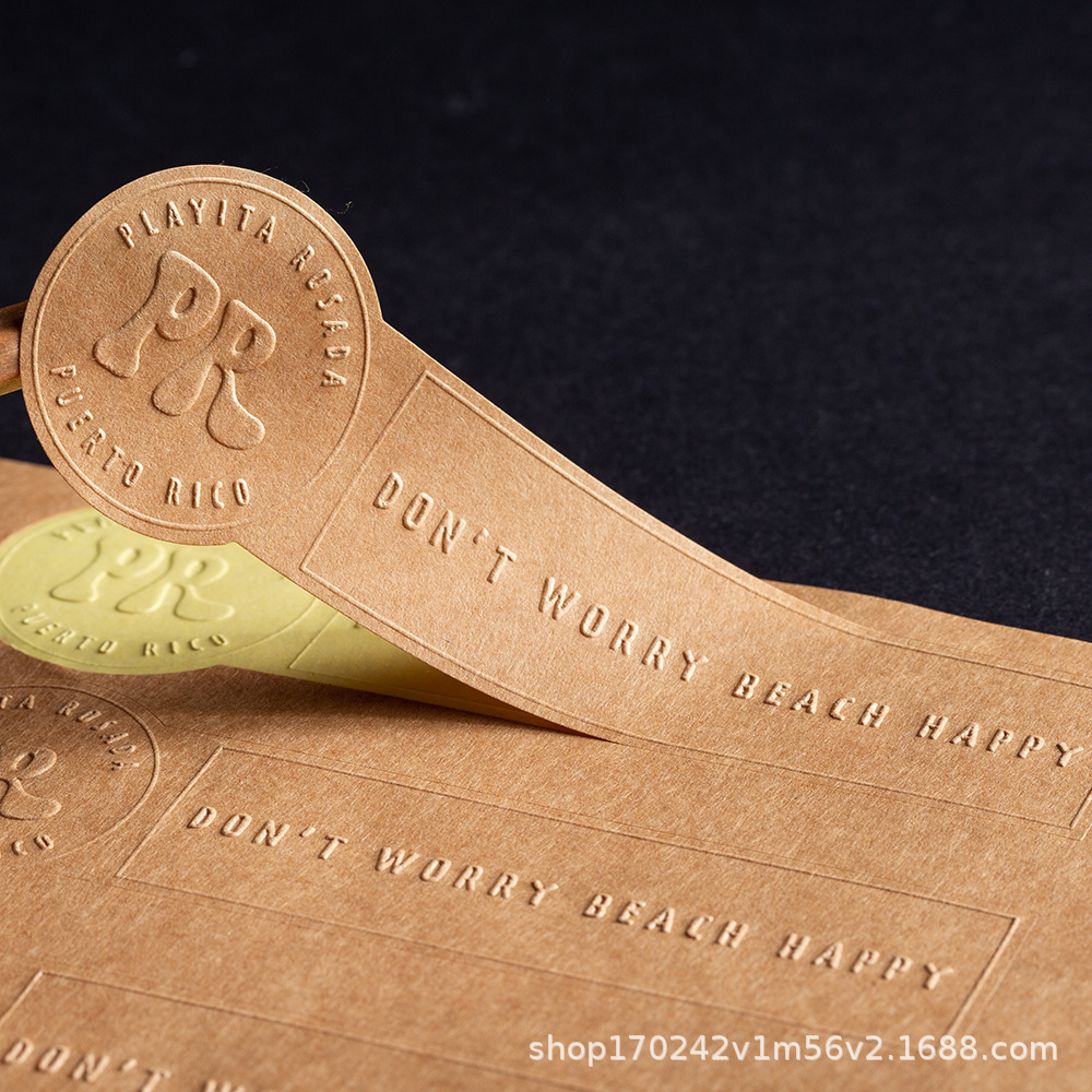 Guangdong Manufacturer Customized Self-Adhesive Label Paper Logo Sticker Label Sticker Certificate Transparent Seal Sticker Wholesale