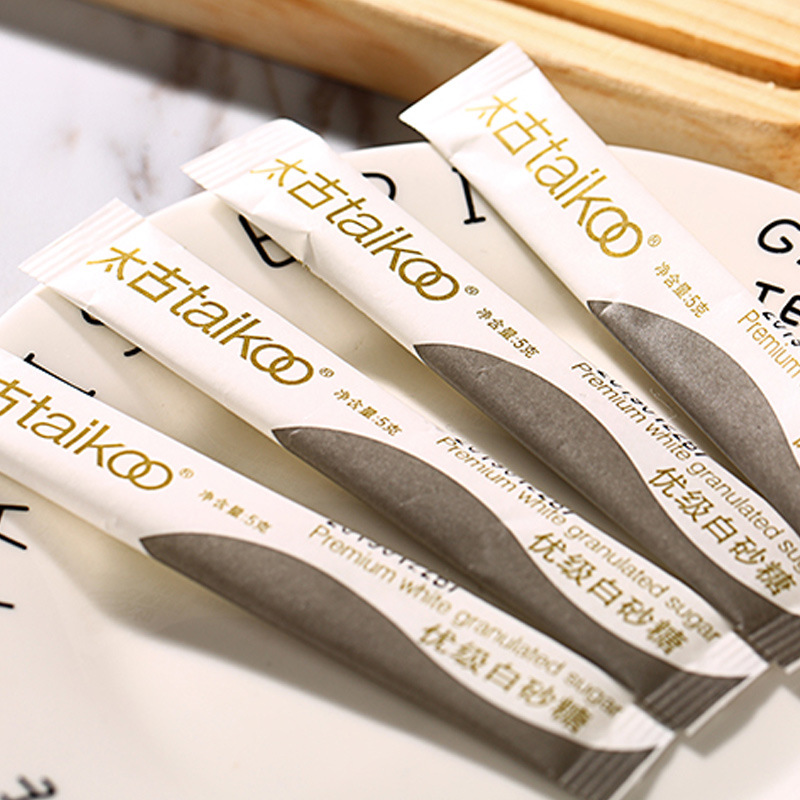 Taigu Coffee Mate seasoning sugar white sugar bar 5g pure black coffee mate black tea milk tea 100 small pack