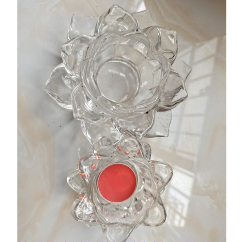 Sale butter cup lotus crystal cup butter lamp lotus cup oil rack oil lamp wholesale supply lamp