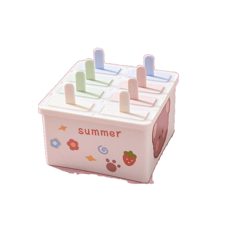 Ice Cream Mold Food Grade Household Popsicle Popsicle Ice Cream Grinder Frozen Sorbet Box Non-Flavor Ice Making Box