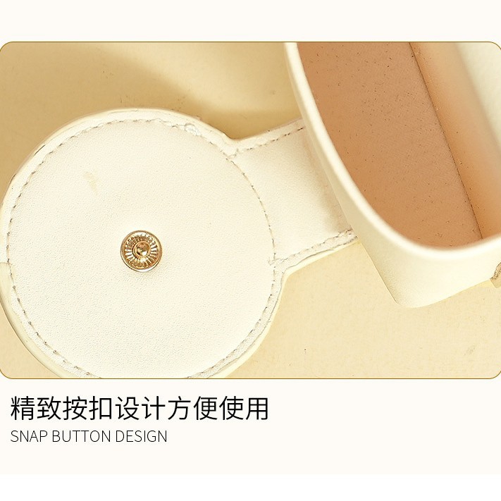 New Hello Kitty Mouth Red Envelope with Mirror Mini Bag Carry-on Makeup Makeup Storage Bag