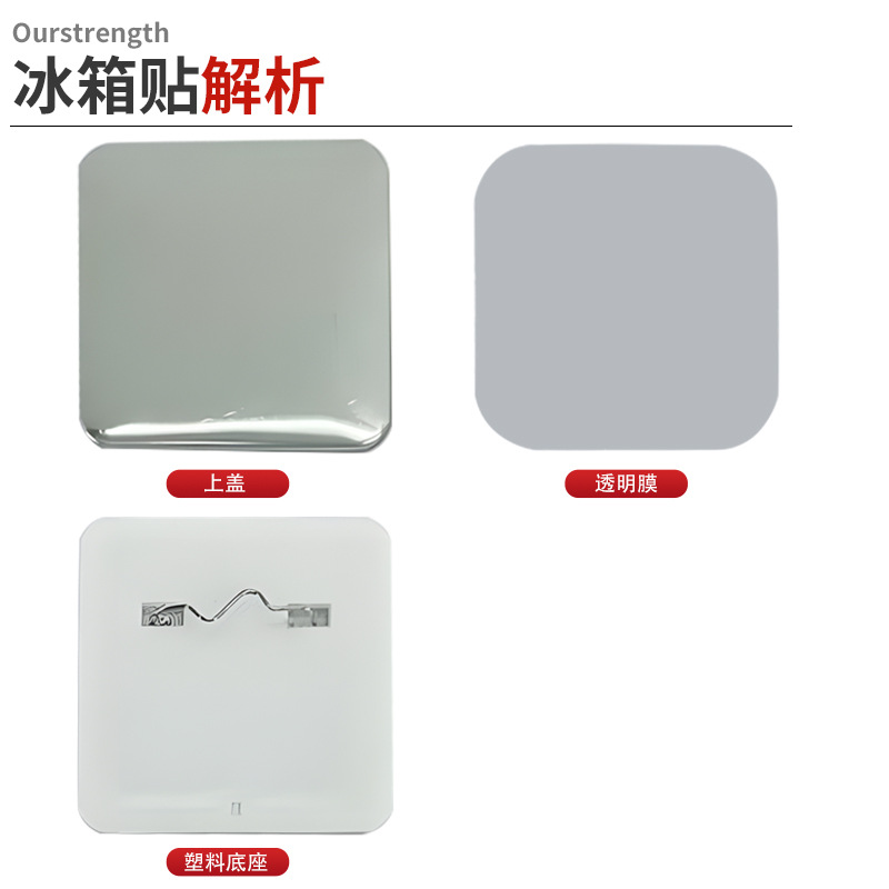 Manufacturer Wholesale 50*50 Plastic Bottom Dutch Needle Bar Production Materials Badge Supplies Badge Production Materials