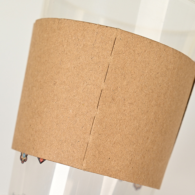 in stock Disposable Milk Tea Soymilk Coffee Hot and Cold Drink Kraft Paper Cup Corrugated Heat Insulation Thickened Takeaway Cup Set Wholesale