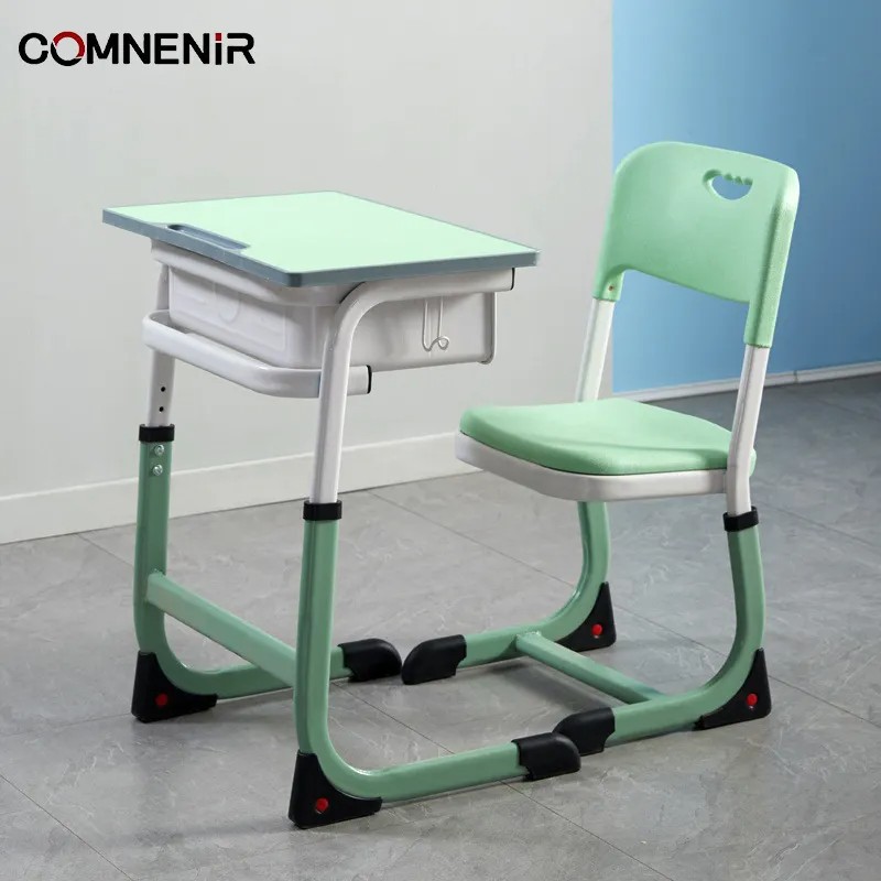 Student desks and chairs primary and secondary school students study desks school training courses can lift desks and chairs manufacturers wholesale foreign trade