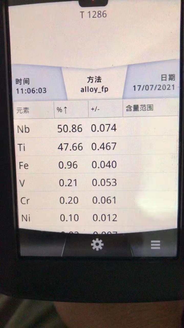 Продажа стружки ниобий-титан!