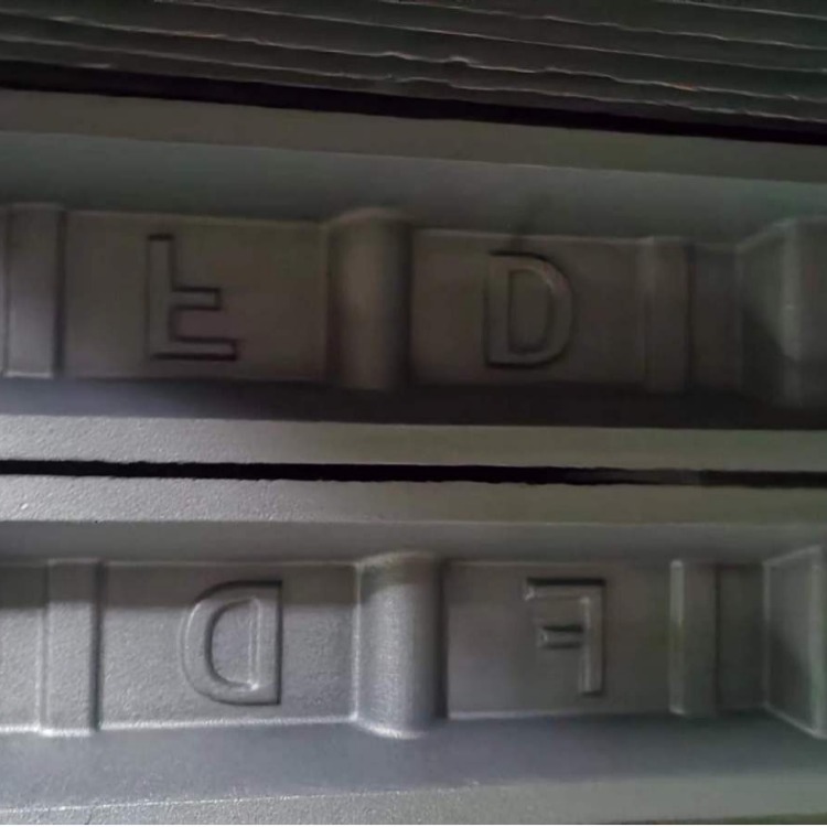 Factory Direct sales 10kg13kg steel trough aluminum ingot trough size FD aluminum ingot mold aluminum ingot casting mold zinc ingot trough