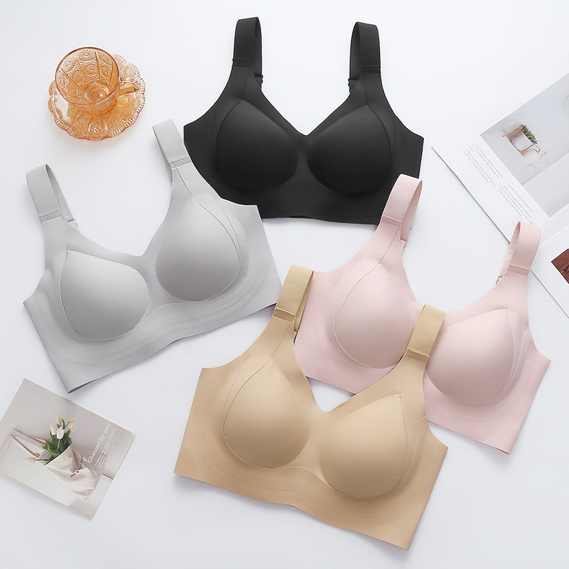[lifting full cup] comfortable thin anti-sagging accessory breast anti-expansion seamless adjustable bra jelly strip