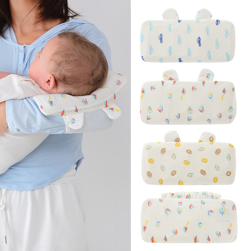 Newborn Arm Pillow for Holding Baby, Breastfeeding, Baby Nursing Ice Sleeve, Summer Cooling Pillow, Soft Cooling Mat, Breathable and Cool