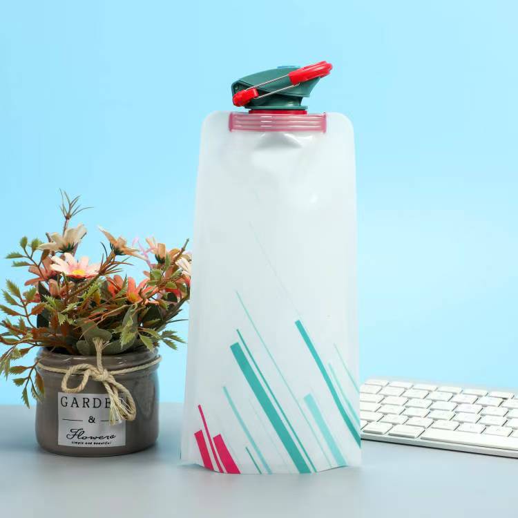 Outdoor Portable Water Bag Disposable Large Capacity Water Bag Music Festival Soft Water Storage Bag Foldable Liquid Bag