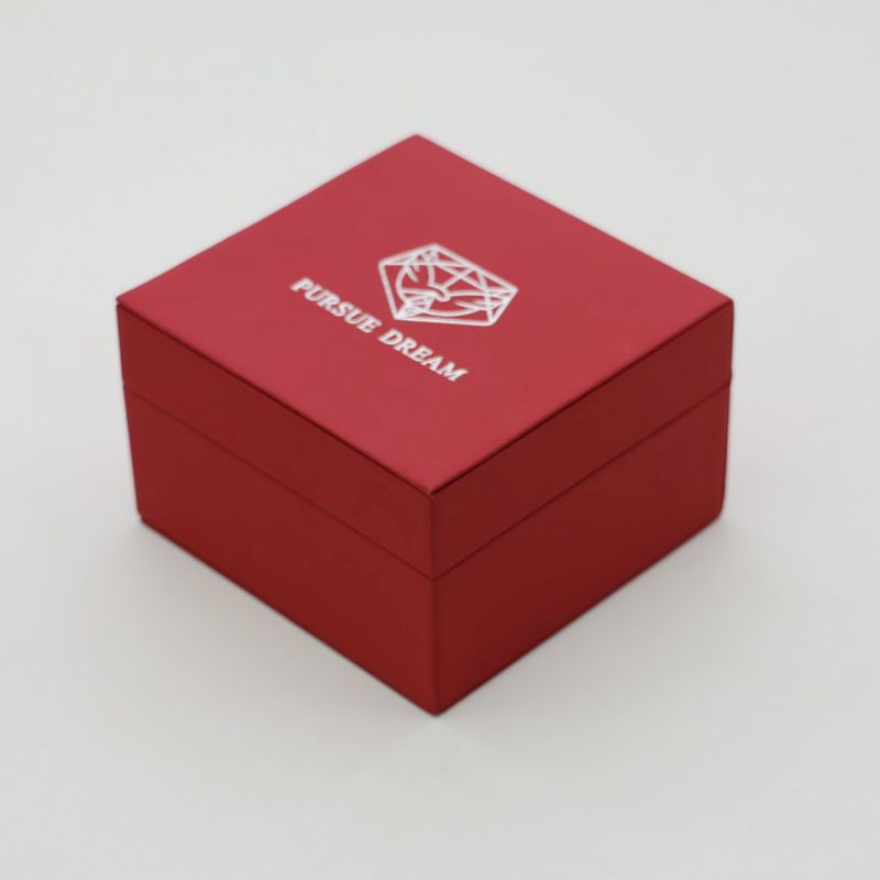 Factory Direct Supply Watch Box, High-End Leather Watch Gift Box, Single Flip Watch Box, Packaging and Storage Can Be Customized