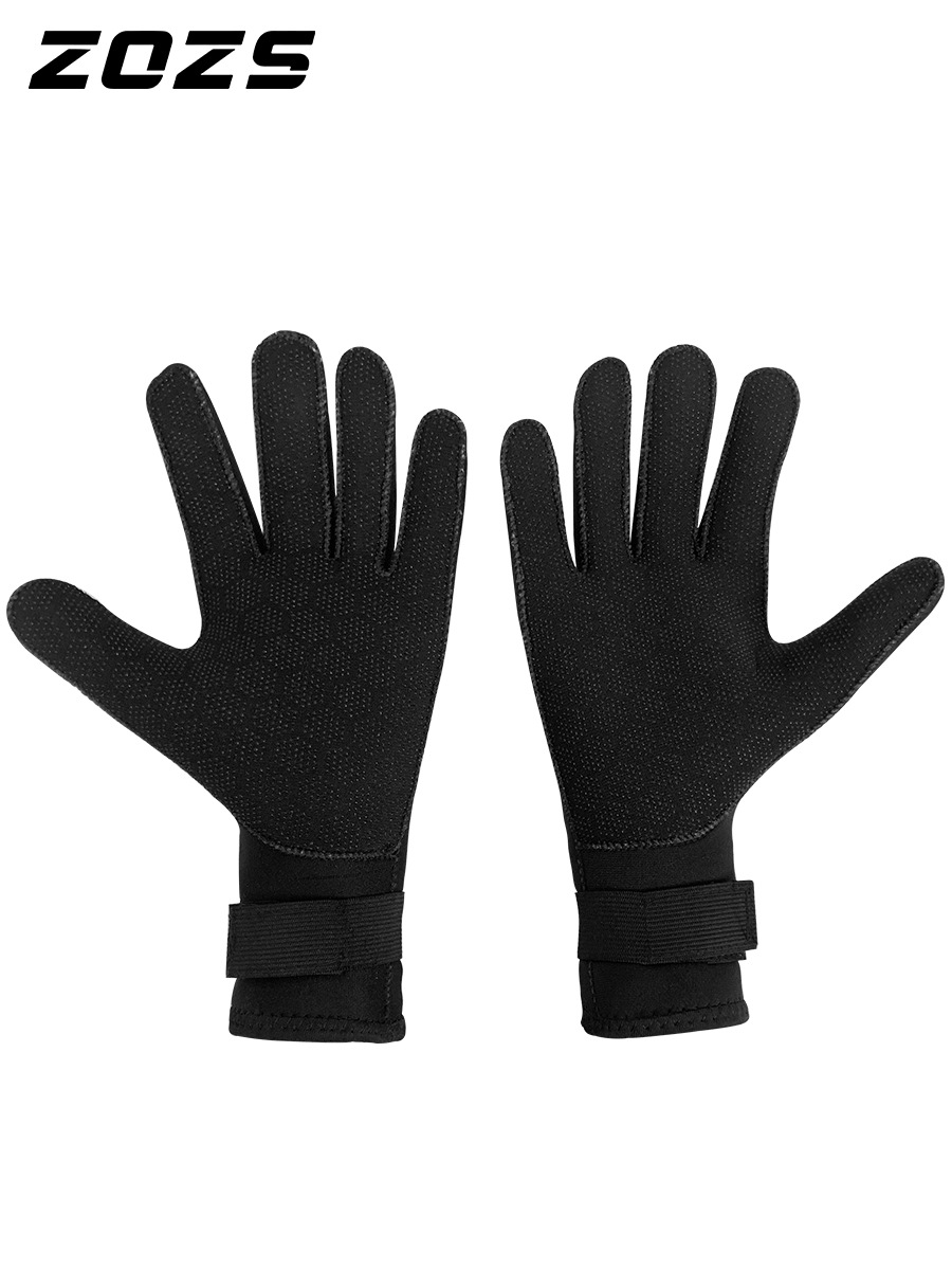 Customized 3/5mm Diving Gloves for Catching Fish, Fishing, Cold Protection, Warmth, Surfing, Swimming, Snorkeling, Protection, Thickened and Warm