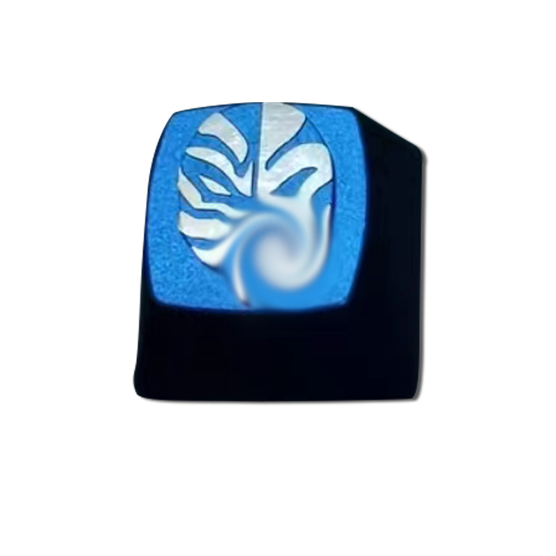 Manufacturers zinc alloy metal keycap gaming mechanical keyboard accessories golden silver plating personalized keycap custom