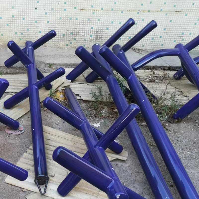 Enamel agitator glass-lined paddle anchor frame agitator chemical reactor axial flow stirring rod