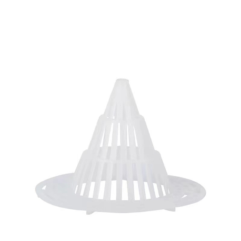 Anti-rotten Root Breathable Stereo Mat Cone Pot Bottom Hole Gasket Flower Green Plant Bottom Tray Anti-ponding Draining