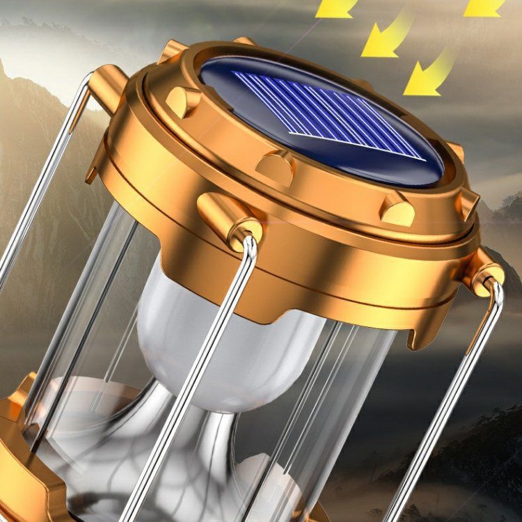 Solar Pony Lamp Multifunctional Outdoor Camping Lamp Night Light Portable Outdoor Lighting Solar Camping Light