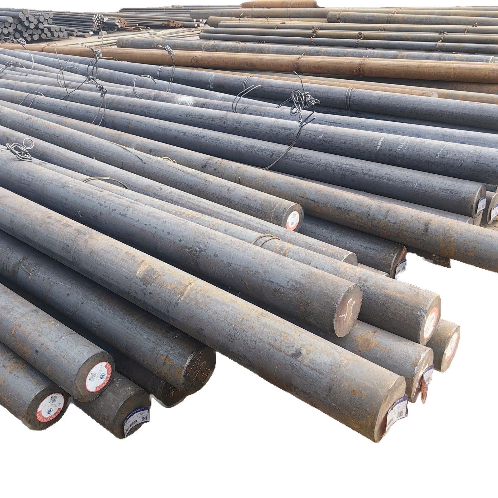 Customized Processing of Forged No. 35 High-Quality Carbon Structural Steel 35 # Cold Rolled Hot Rolled Solid Round Rod Bar High Tensile Strength