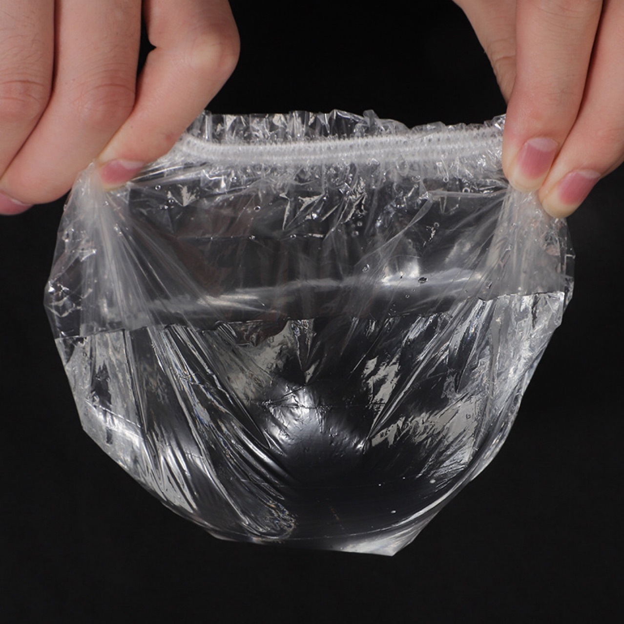 Transparent high pressure disposable bar machine accessories dust cover disposable plastic machine PE plastic dust cover