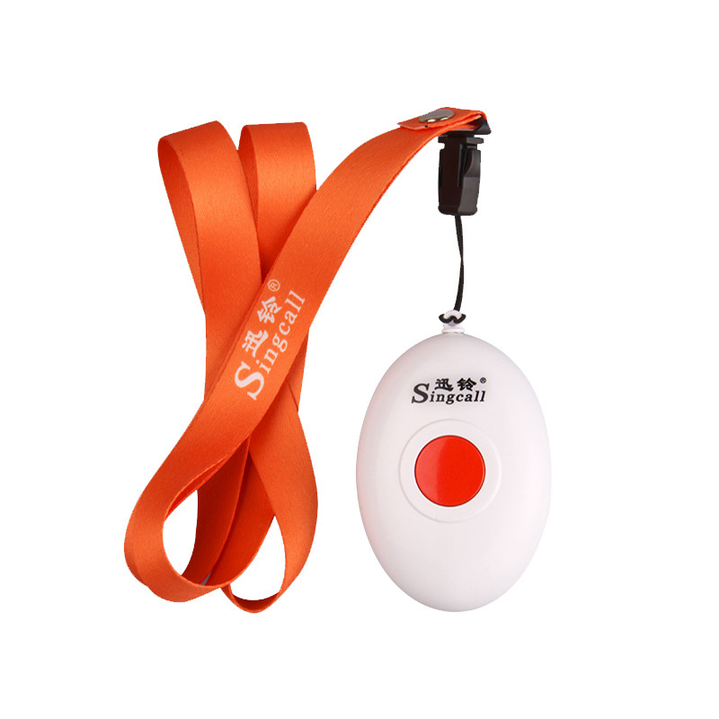 Xunling Wireless Pager for Home Use, Portable Mobile Ape160 for the Elderly, Hands-Free, Lightweight and Portable