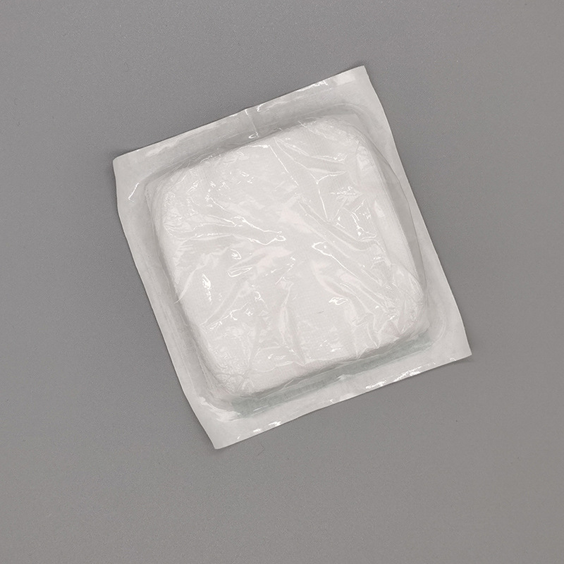 Medical Degreased Gauze Laminated Sheet Disposable Sterile Gauze Sterilized Gauze Degreased Gauze Block 5 Pieces Pack