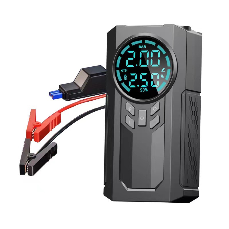 Car Air Pump, Wireless Portable Car Tire Inflator for Electric Vehicles, Motorcycle Rapid Inflation