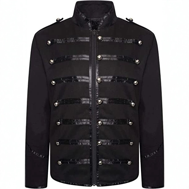 2023 Cross-Border New Product Amazon Wish Independent Station Popular Medieval Gothic Men's Jacket Steampunk