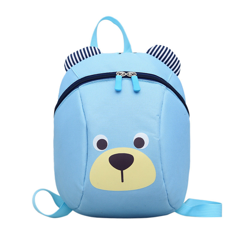 Bear 1-3 Years Old Anti-Lost School Bag Kindergarten Kidsren's Backpack Boys and Girls Cartoon Backpack Large Capacity
