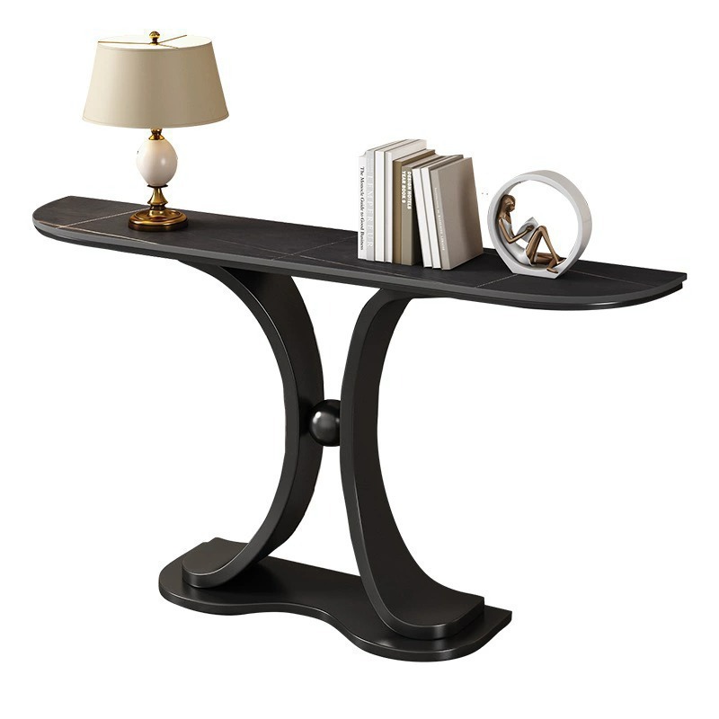 Entrance Cabinet Light Luxury Rock Board Entrance Table Simple Wall Entrance Table Entrance Corridor Living Room Balcony Modern End View Table