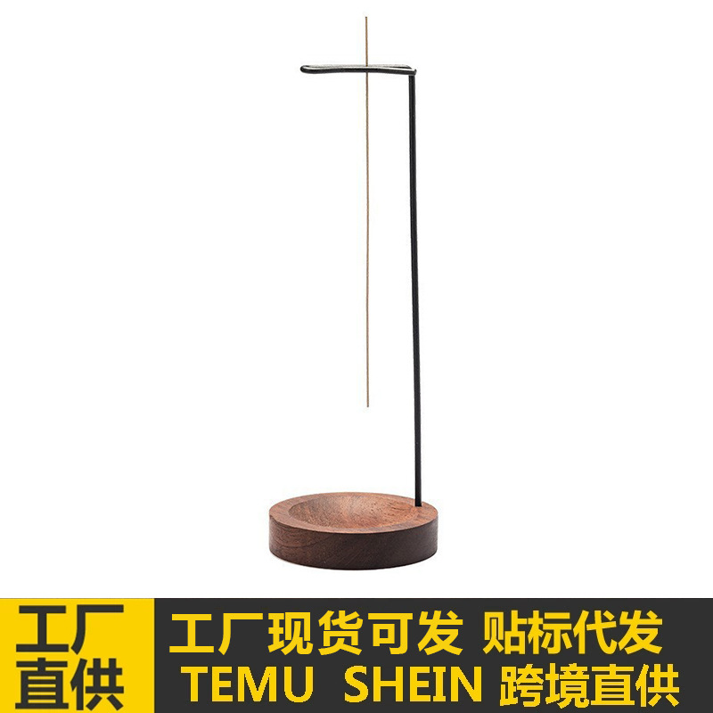 Курильница из железа и дерева, декор для дома, инвертированные благовония