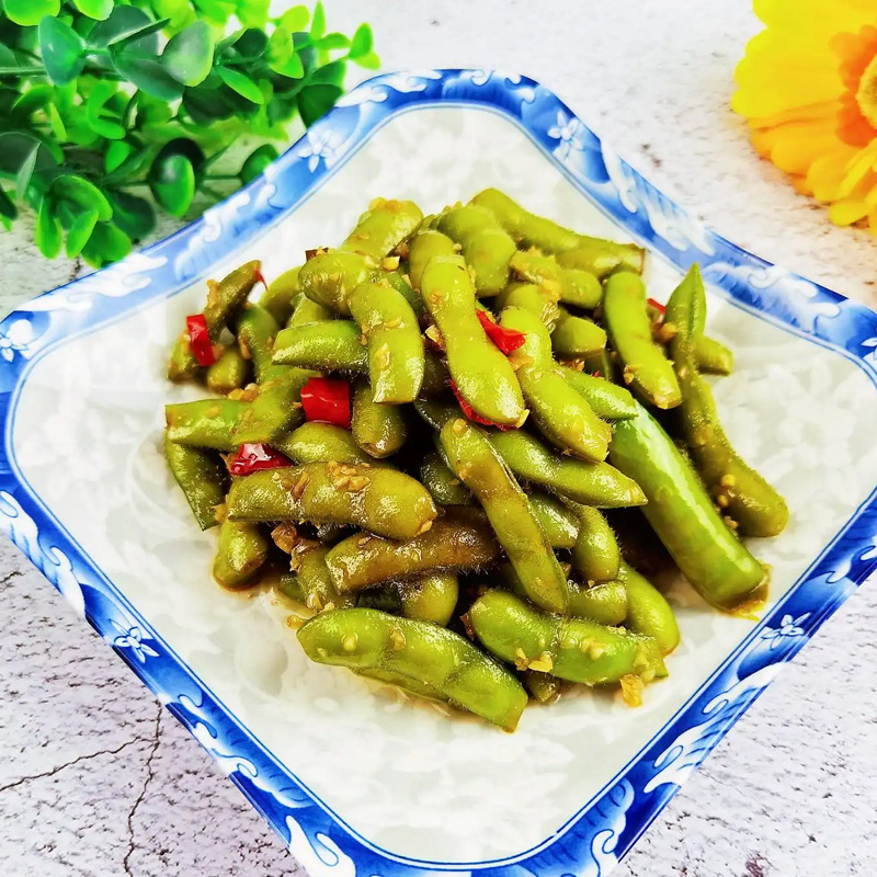 Japanese Branch Bean Frozen Edamame 500g Sushi Green Food Special Boiled and Eaten Japanese Edamame
