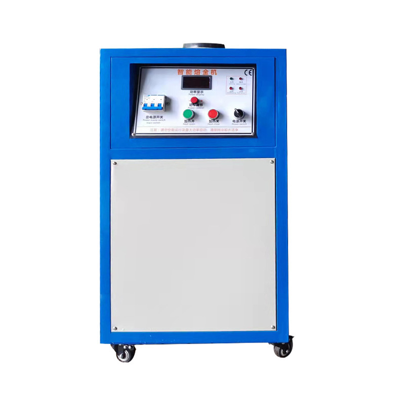 Factory Cabinet Type Gold Melting Machine Precious Metal Smelting Furnace Gold, Silver and Copper Baking Furnace Induction Heating Smelting Equipment Electric Furnace