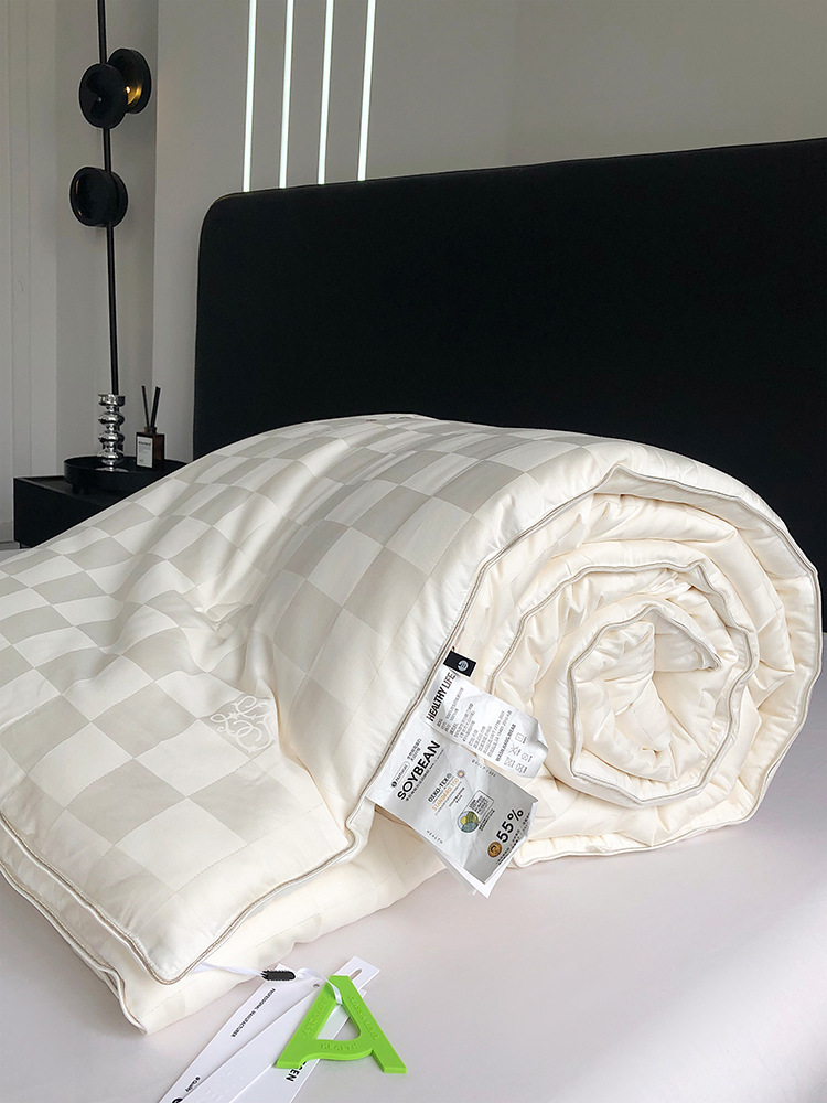 Высококачественный класс A, материнский и детский, 55% соевый волокнистый плед, односпальный, двуспальный, утолщенный, теплый, мягкий плед