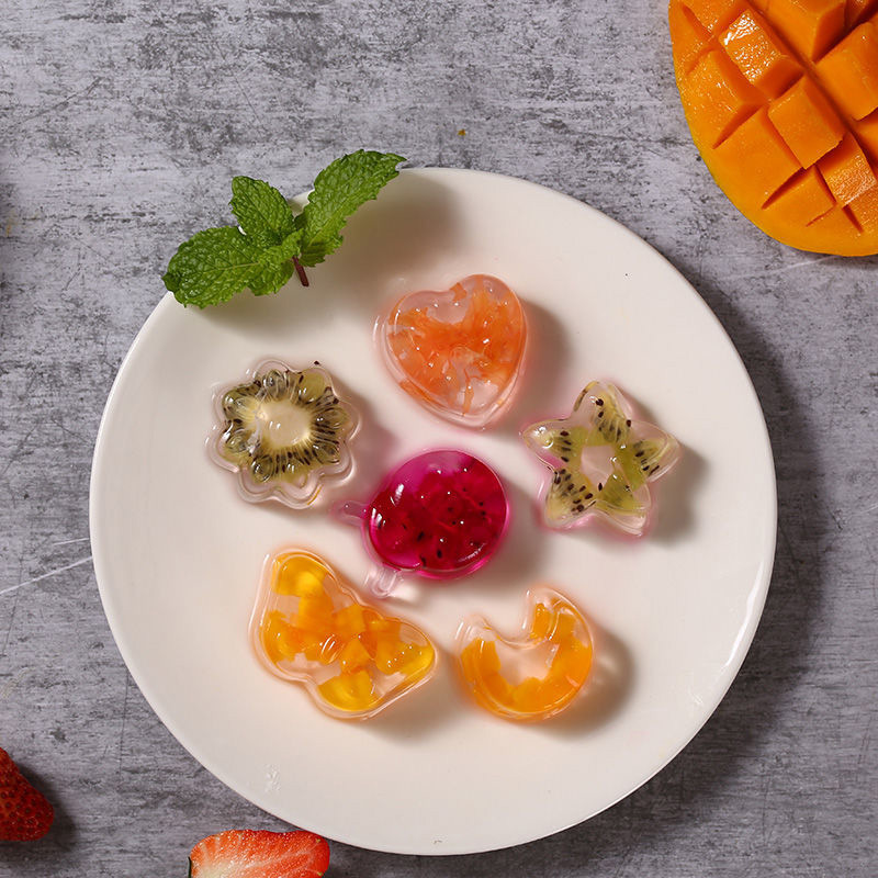 Homemade Ice Powder Jelly Ingredients, Commercial Ice Powder Complete Set of Ingredients, Stall White Jelly Jelly Raw Materials Wholesale