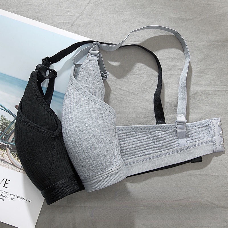 Cross-border Girls' Comfortable Seamless Intimates for Development Period, High School Students, Small Breasts, Push-up, Wire-free Bra, Thin Section