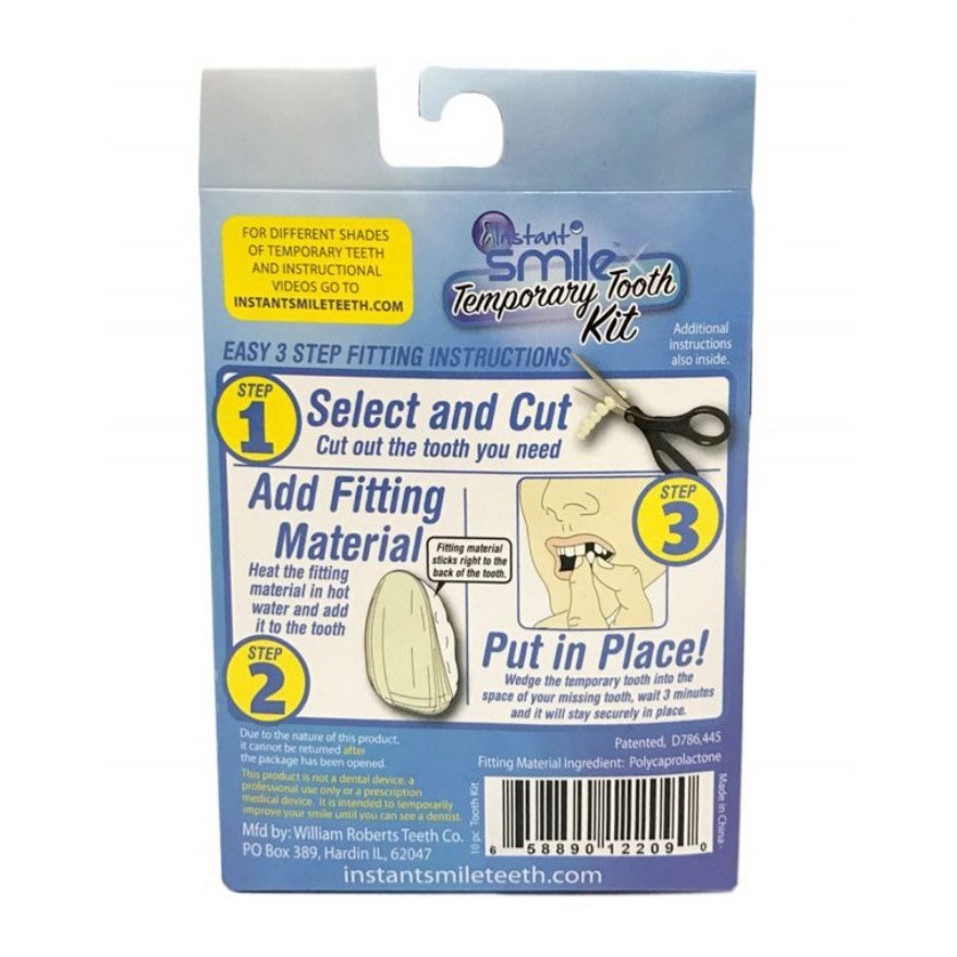 Directly Supplied by the Manufacturer, Denture Scissors for Cutting and Repairing Dentures, Tooth Repair Adhesive, Hot-Selling Long-Lasting Filling Product