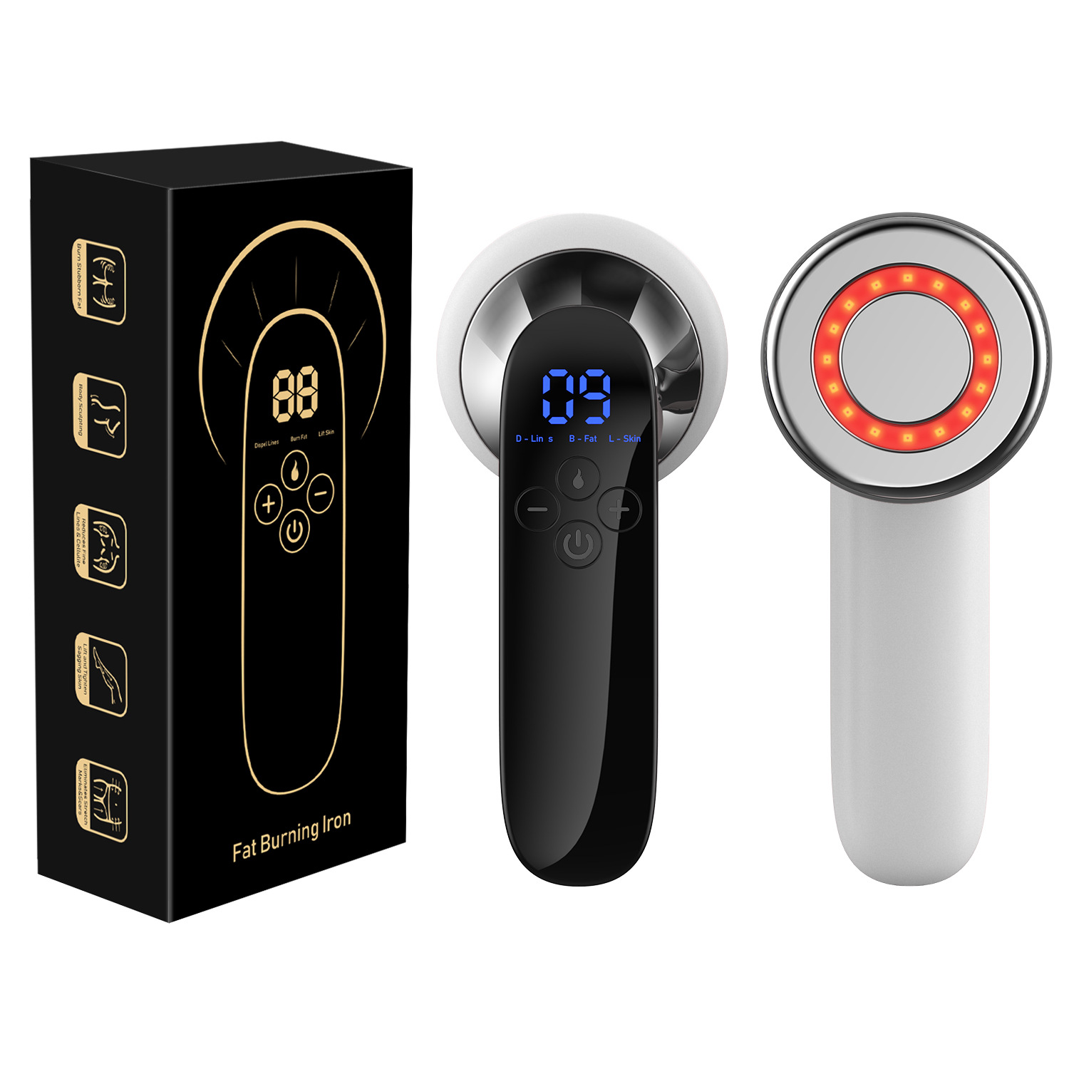 Factory Direct sales cross-border slimming instrument three-in-one fat explosion instrument tightening lifting shaping RF skin beauty instrument for whole body