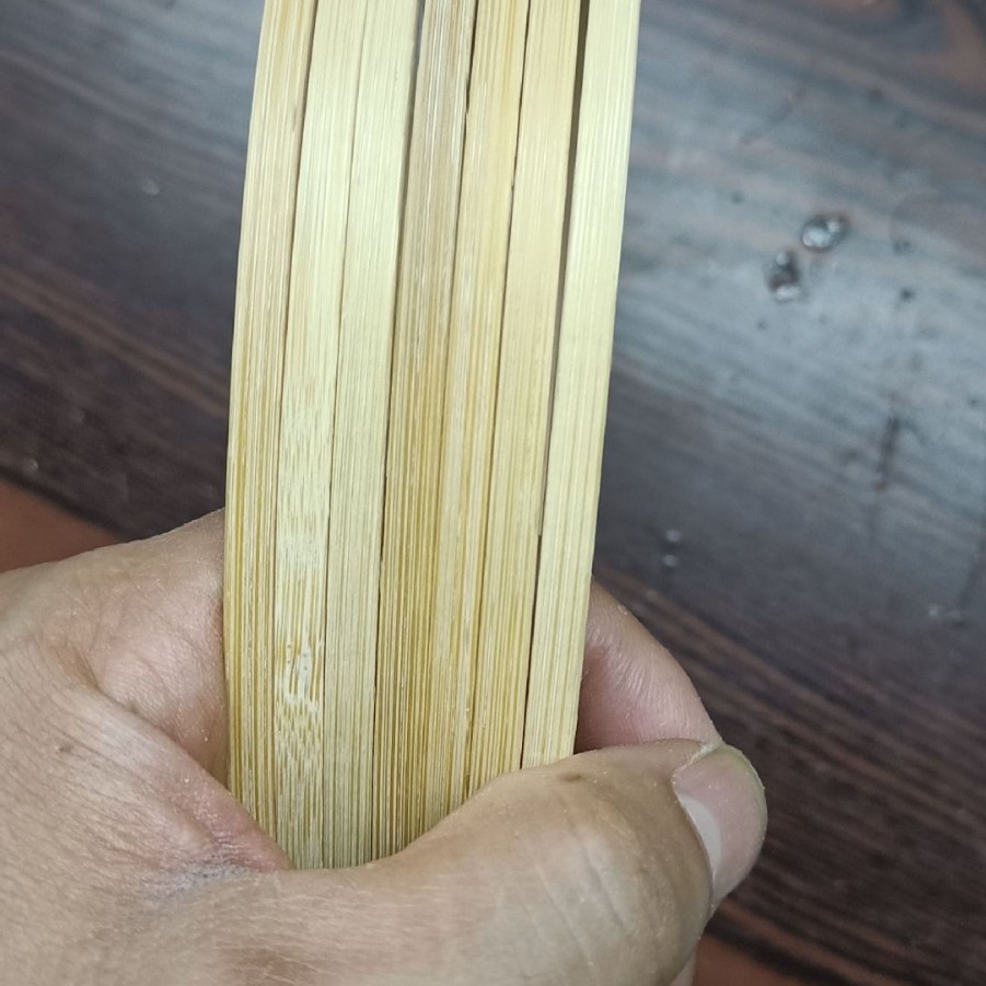 Bamboo Hoop Source Manufacturer for Fine Rolling Lanterns, Bamboo Weaving DIY Intangible Cultural Heritage Hydrangea Lantern Materials, Bamboo Hoops for Intangible Cultural Heritage Handicrafts