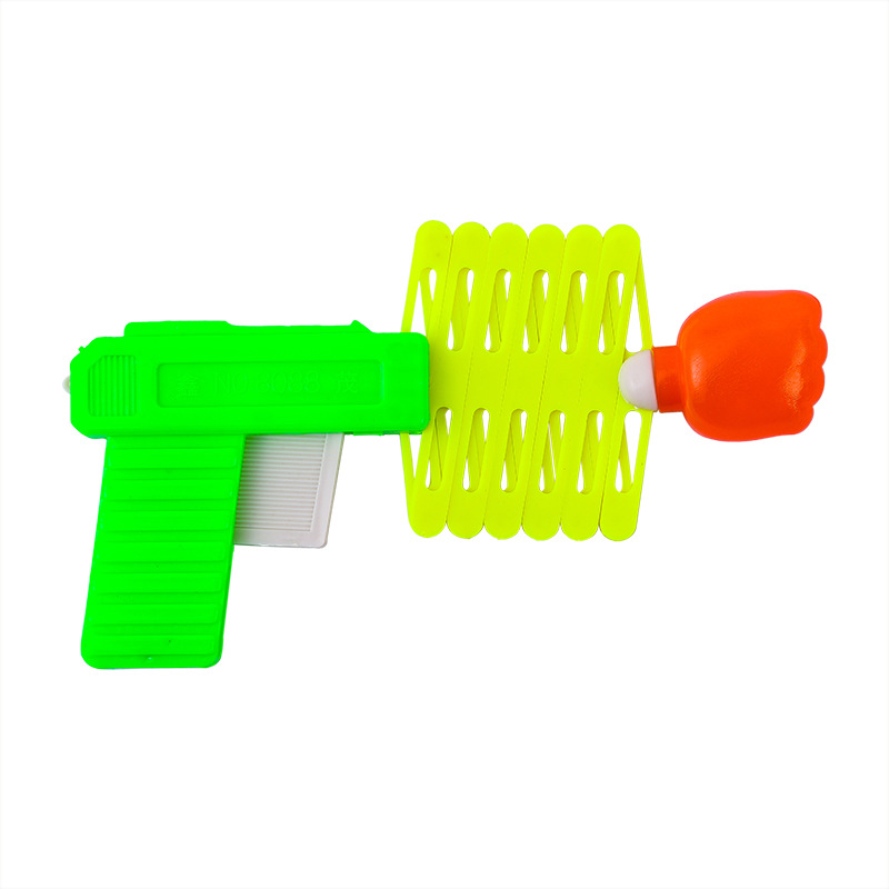 Novelty Magic Gun Fist Gun Plastic Gun Toy Children Classic Toy Floor Push Hot Sale Floor Push Gift