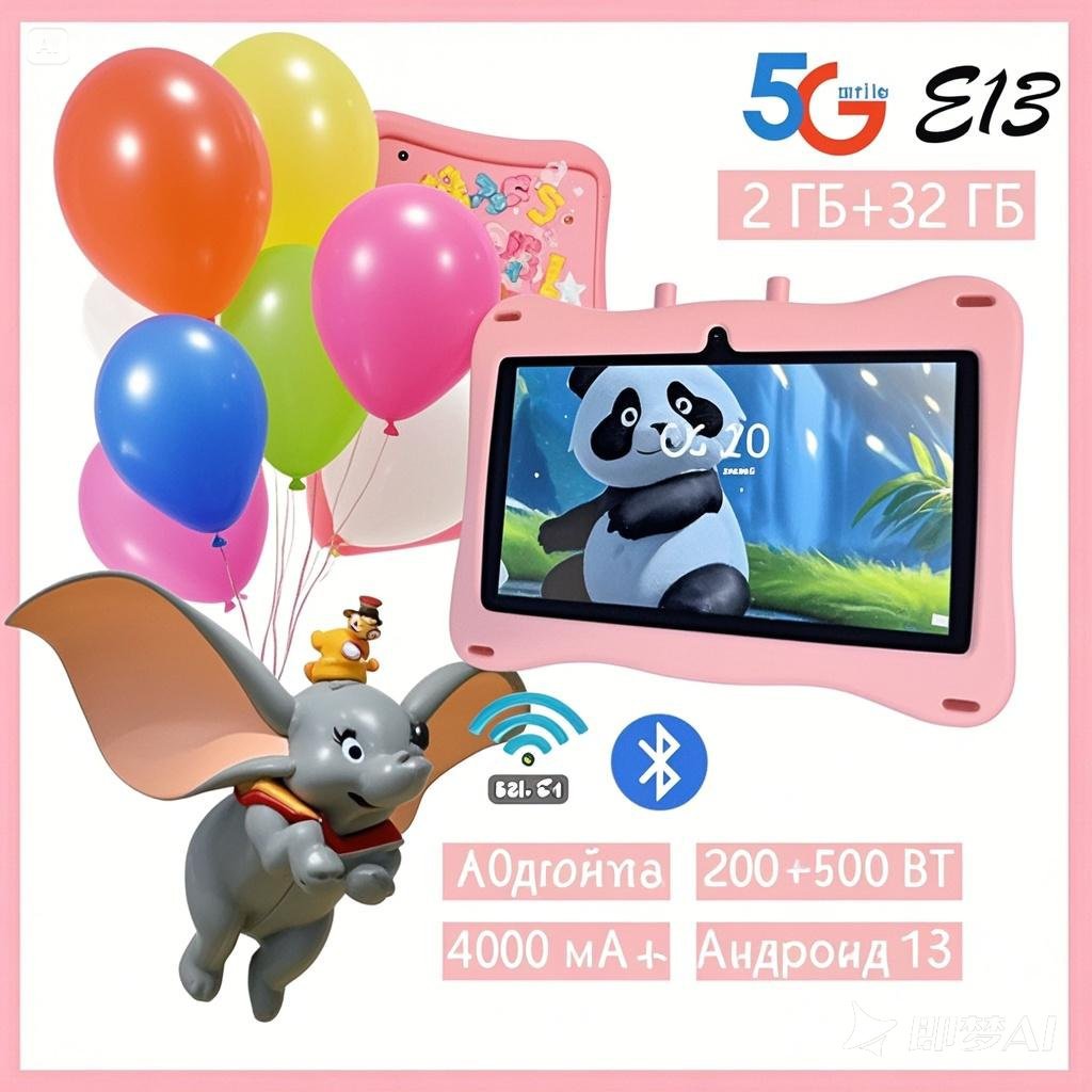 Кросс-бодер 7-дюймовый детский A133Iwawa умный обучающий аппарат игровой HD планшет 7-дюймовый ПК