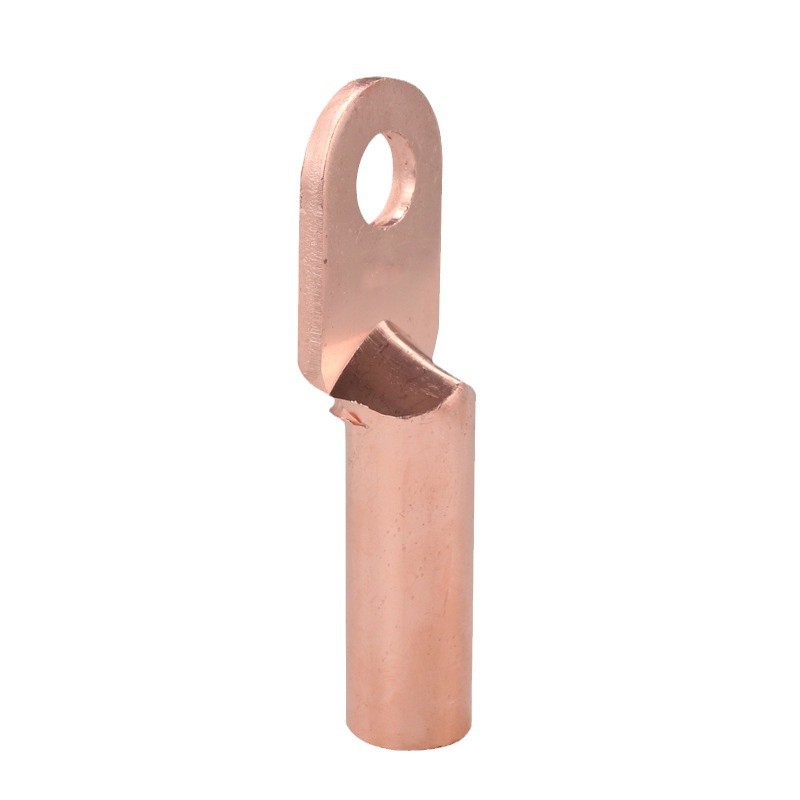 Dt Copper Nose Wiring Nose National Standard Thickeneded Copper Tinned Terminal Block Oil Wire Lug 16/2/35/50 Square Meters