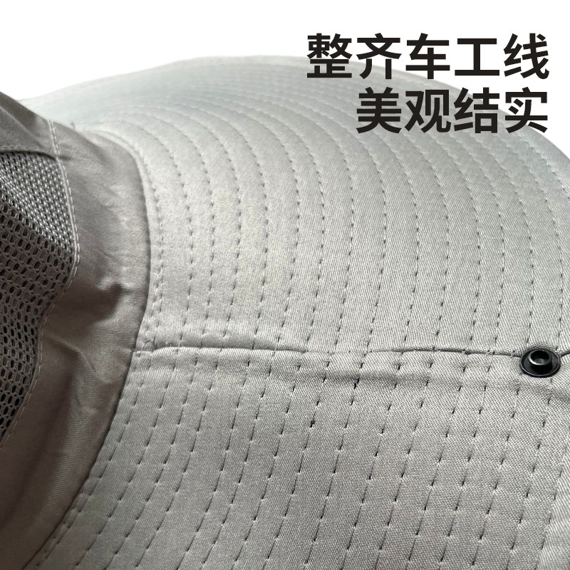 Manufacturer Customized Large Brim Mountaineering Hat Fishing Gear Supplies Fisherman Hat Summer Fashion Outdoor Sunshade Fishing Hat