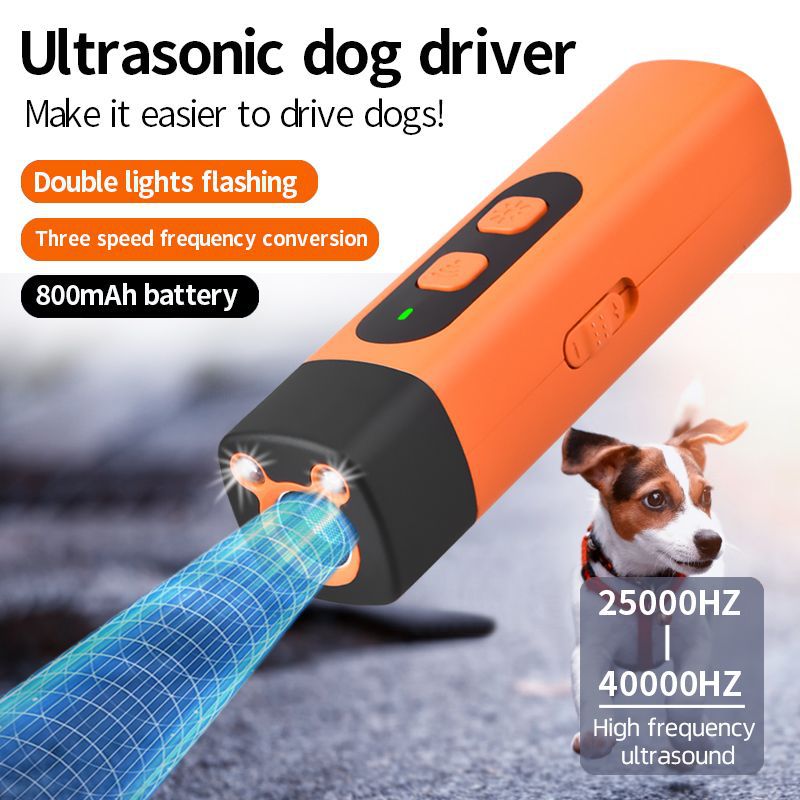 Mini Ultrasonic Dog Exhor High-power Long-distance Training Barking Stop Dog Exhor Outdoor Defense Dog Barking Prevention