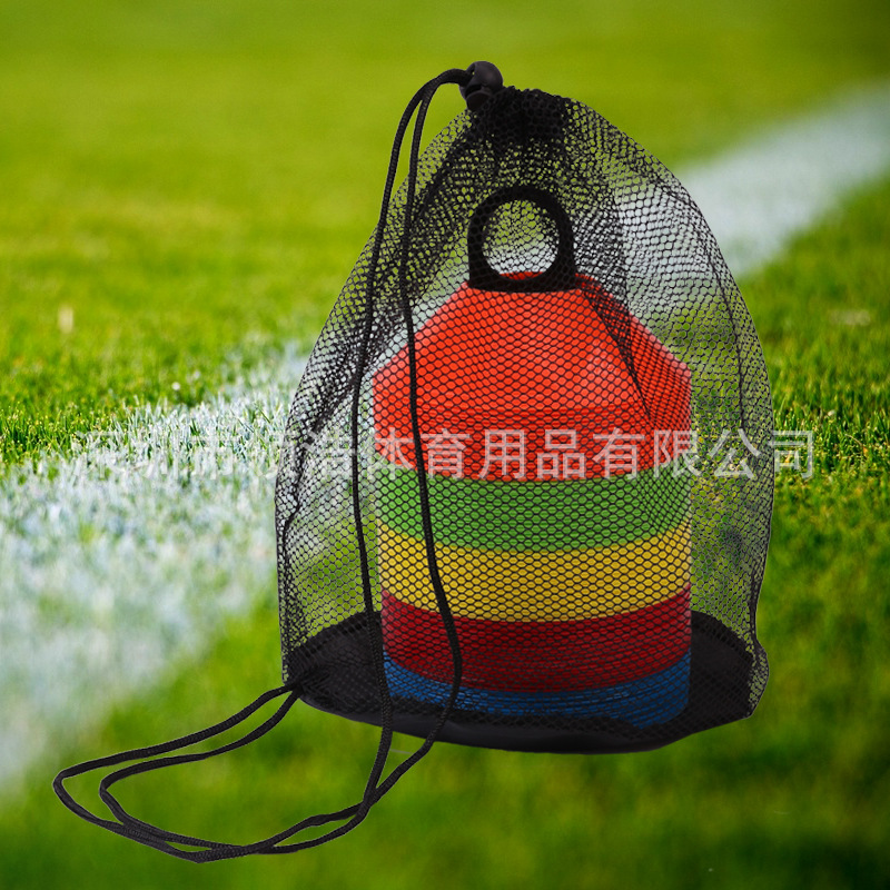 Mini Round Mouth Sign Disc Football Game Training Obstacle Sign Disc Soft and Durable Cone Football Sign