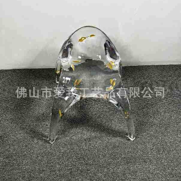 Дизайнерский арт-стул, высококачественное место для сидения в отеле, прозрачный ледяной кристалл, арт-стул для гостиной, высококачественное место для сидения