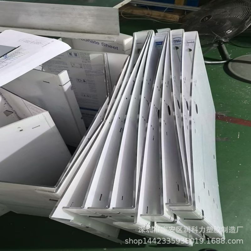 Transparent Pc Bending Parts Are Used for New Energy Storage, Machine Mask Windows, Fire-Resistant and Flame-Retardant Pc Anti-Static Panels